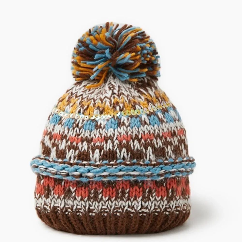 🎉LAST DEAL 🎉Shimmer jacquard Knit hat